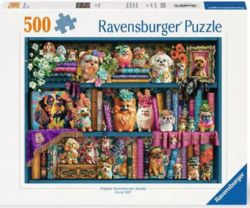 RAVENSBURGER CASSE-TÊTE 500 PIÈCES - PRÉCIEUX CHIOTS EN PORCELAINE #12001466